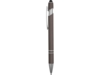 Ручка-стилус металлическая шариковая Sway soft-touch (серый)  (Изображение 3)