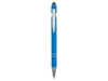 Ручка-стилус металлическая шариковая Sway soft-touch (голубой)  (Изображение 2)