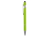Ручка-стилус металлическая шариковая Sway soft-touch (зеленое яблоко)  (Изображение 3)
