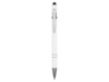 Ручка-стилус металлическая шариковая Sway soft-touch (белый)  (Изображение 2)