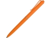 Ручка пластиковая soft-touch шариковая Plane (оранжевый)  (Изображение 3)