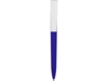 Ручка пластиковая soft-touch шариковая Zorro (синий/белый)  (Изображение 2)