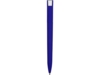 Ручка пластиковая soft-touch шариковая Zorro (синий/белый)  (Изображение 4)