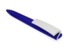 Ручка пластиковая soft-touch шариковая Zorro (синий/белый)  (Изображение 5)
