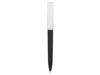 Ручка пластиковая soft-touch шариковая Zorro (черный/белый)  (Изображение 2)