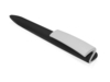 Ручка пластиковая soft-touch шариковая Zorro (черный/белый)  (Изображение 5)