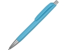 Ручка пластиковая шариковая Gage (голубой/серебристый) 