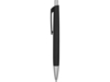 Ручка пластиковая шариковая Gage (черный/серебристый)  (Изображение 3)