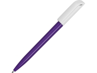 Ручка пластиковая шариковая Миллениум Color BRL (фиолетовый/белый) 