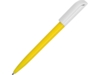 Ручка пластиковая шариковая Миллениум Color BRL (белый/желтый)  (Изображение 1)