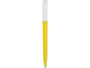 Ручка пластиковая шариковая Миллениум Color BRL (белый/желтый)  (Изображение 2)