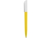 Ручка пластиковая шариковая Миллениум Color BRL (белый/желтый)  (Изображение 3)