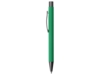 Ручка металлическая soft-touch шариковая Tender (зеленый/серый)  (Изображение 3)