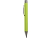 Ручка металлическая soft-touch шариковая Tender (зеленое яблоко/серый)  (Изображение 3)