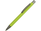 Ручка металлическая soft-touch шариковая Tender (зеленое яблоко/серый) 
