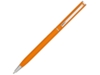 Ручка металлическая шариковая Slim (оранжевый)  (Изображение 1)
