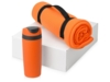 Подарочный набор Cozy с пледом и термокружкой (оранжевый)  (Изображение 1)