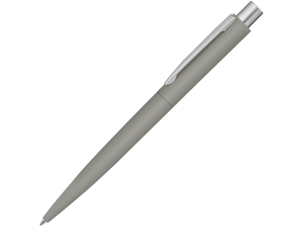 Ручка шариковая металлическая Lumos Gum soft-touch (серый) 