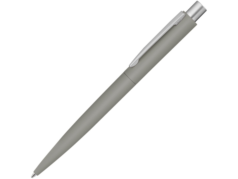 Ручка шариковая металлическая Lumos Gum soft-touch (серый)  (Изображение 1)