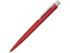Ручка шариковая металлическая Lumos Gum soft-touch (красный) 