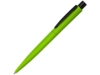 Ручка шариковая металлическая Lumos M soft-touch (зеленое яблоко/черный)  (Изображение 1)