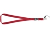 Шнурок Sagan с отстегивающейся пряжкой и держателем для телефона (красный)  (Изображение 4)