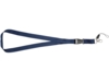 Шнурок Sagan с отстегивающейся пряжкой и держателем для телефона (темно-синий)  (Изображение 4)