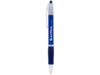 Ручка пластиковая шариковая Trim (синий/белый)  (Изображение 2)