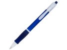 Ручка пластиковая шариковая Trim (синий/белый) 