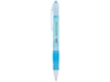 Ручка пластиковая шариковая Trim (светло-синий/белый)  (Изображение 2)