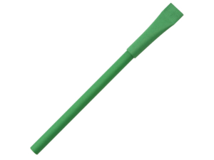 Ручка из бумаги с колпачком Recycled (зеленый) 