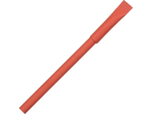 Ручка из бумаги с колпачком Recycled (красный) 