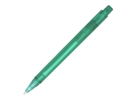 Ручка пластиковая шариковая Calypso перламутровая (зеленый матовый) 