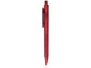 Ручка пластиковая шариковая Calypso перламутровая (красный)  (Изображение 2)