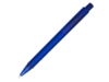 Ручка пластиковая шариковая Calypso перламутровая (синий матовый)  (Изображение 1)