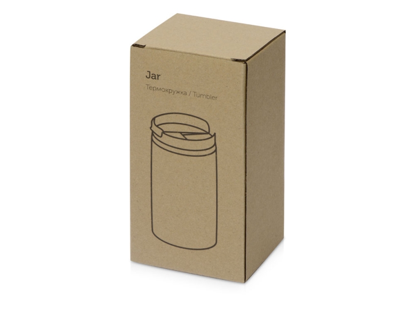 Термокружка Jar (серый)  (Изображение 7)