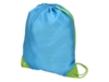Рюкзак- мешок Clobber (зеленое яблоко/зеленое яблоко/голубой)  (Изображение 1)