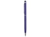 Ручка-стилус металлическая шариковая Jucy (темно-синий)  (Изображение 3)