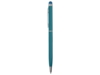 Ручка-стилус металлическая шариковая Jucy (бирюзовый)  (Изображение 3)