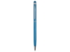 Ручка-стилус металлическая шариковая Jucy (голубой)  (Изображение 2)