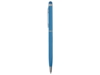 Ручка-стилус металлическая шариковая Jucy (голубой)  (Изображение 3)