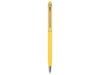 Ручка-стилус металлическая шариковая Jucy (желтый)  (Изображение 2)