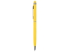 Ручка-стилус металлическая шариковая Jucy (желтый)  (Изображение 3)