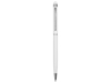 Ручка-стилус металлическая шариковая Jucy (белый)  (Изображение 2)