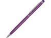 Ручка-стилус металлическая шариковая Jucy (фиолетовый)  (Изображение 1)