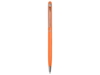 Ручка-стилус металлическая шариковая Jucy (оранжевый)  (Изображение 2)