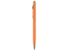 Ручка-стилус металлическая шариковая Jucy (оранжевый)  (Изображение 3)