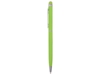 Ручка-стилус металлическая шариковая Jucy (зеленое яблоко)  (Изображение 3)