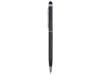 Ручка-стилус металлическая шариковая Jucy (черный)  (Изображение 3)