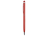 Ручка-стилус металлическая шариковая Jucy (красный)  (Изображение 3)
